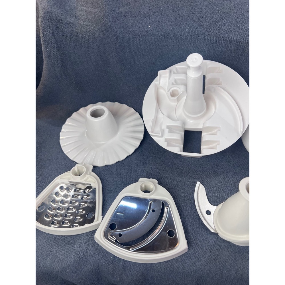 Krups OptiPro Model 705 Food Processor White 400W with Attachments Made France